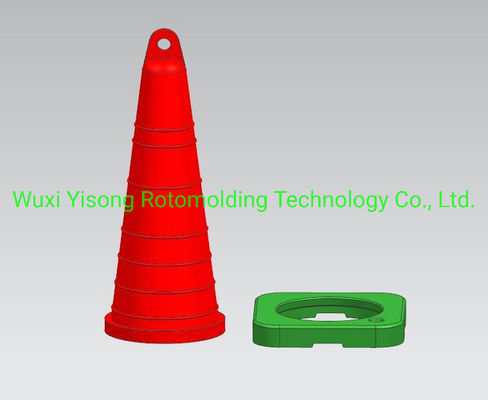Traffic Cone Mold سازندگان قالب چرخشی فولاد ملایم