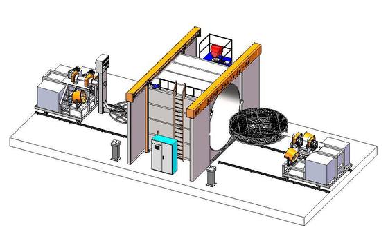 قالب چرخش سفارشی برای آلیاژ آلومینیوم و درمان حرارتی